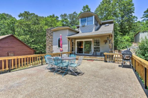 Waterfront Hot Springs Cabin with Deck and Private Dock